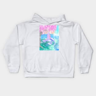 Springtime Mermaid Kids Hoodie